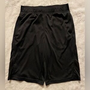 Russell Athletic Dri Power Black Shorts With Pockets Youth Boys Size Large 10-12